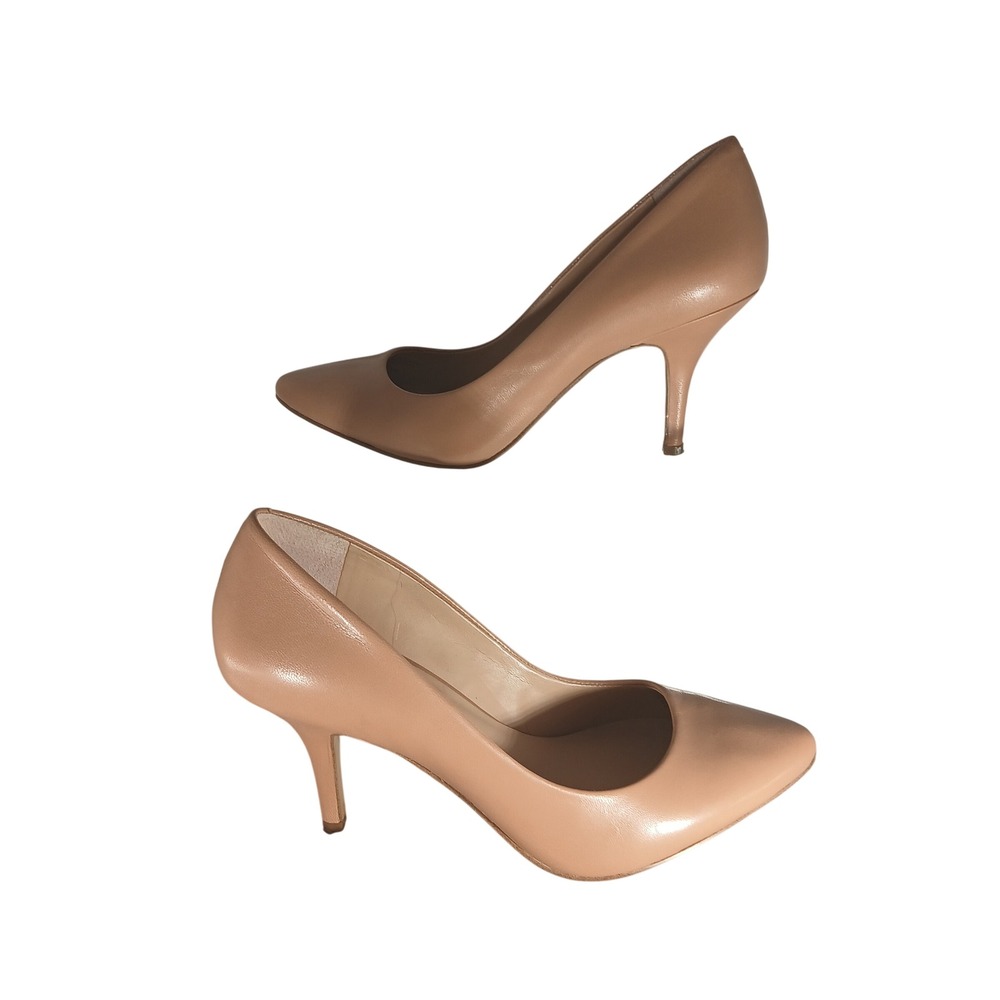INC International Concepts Womens Tan Pointed Toe Stiletto Heel Pumps‎ Size 8.5M